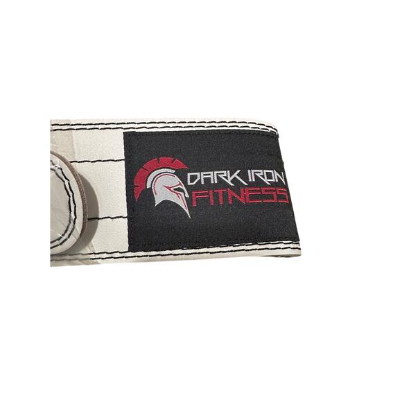 Dark Iron Fitness Weight Lifting belt women Men Leather Powerlifting, Strength - Picture 6 of 8